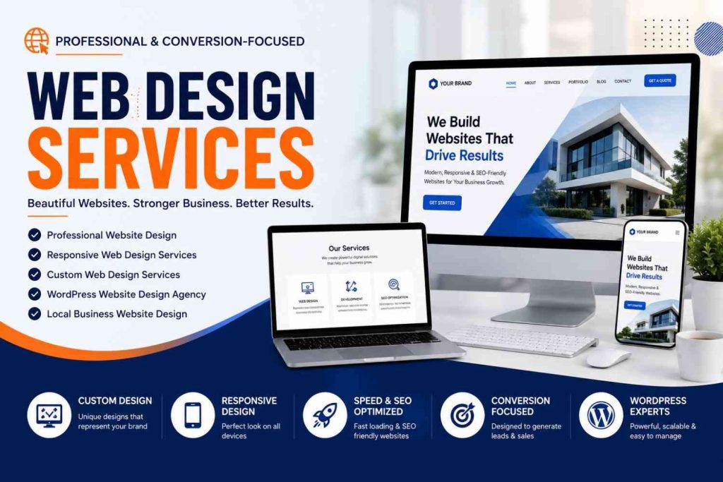 Professional Web Design Services for Small Businesses and Local Business Growth