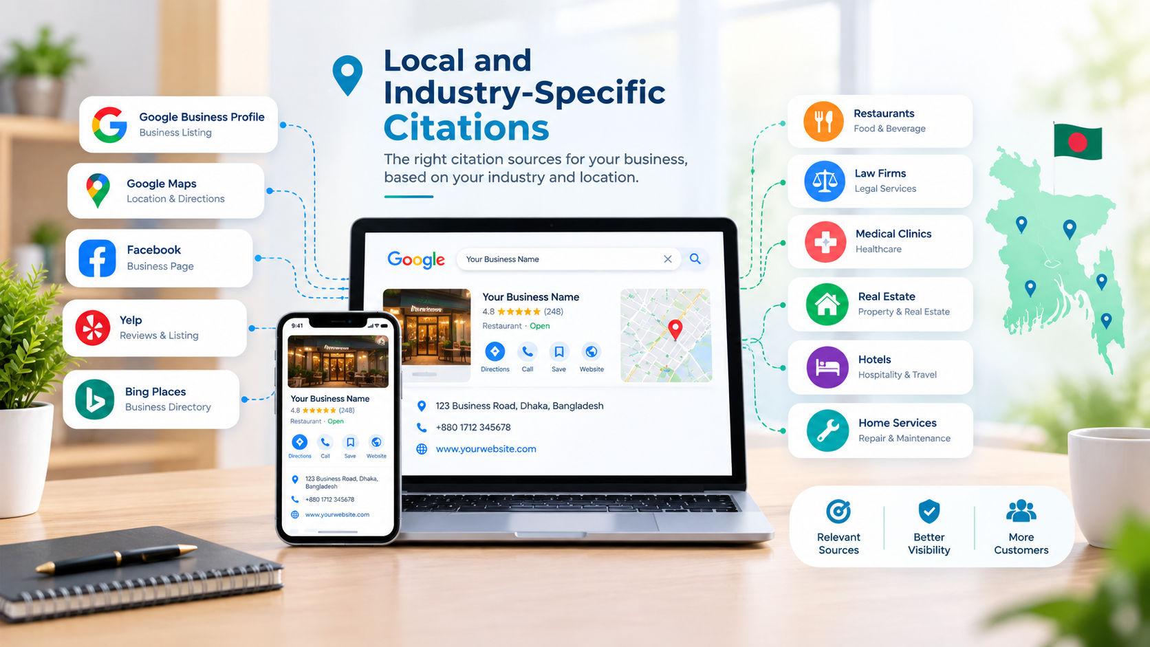 Local Citation Service in Bangladesh